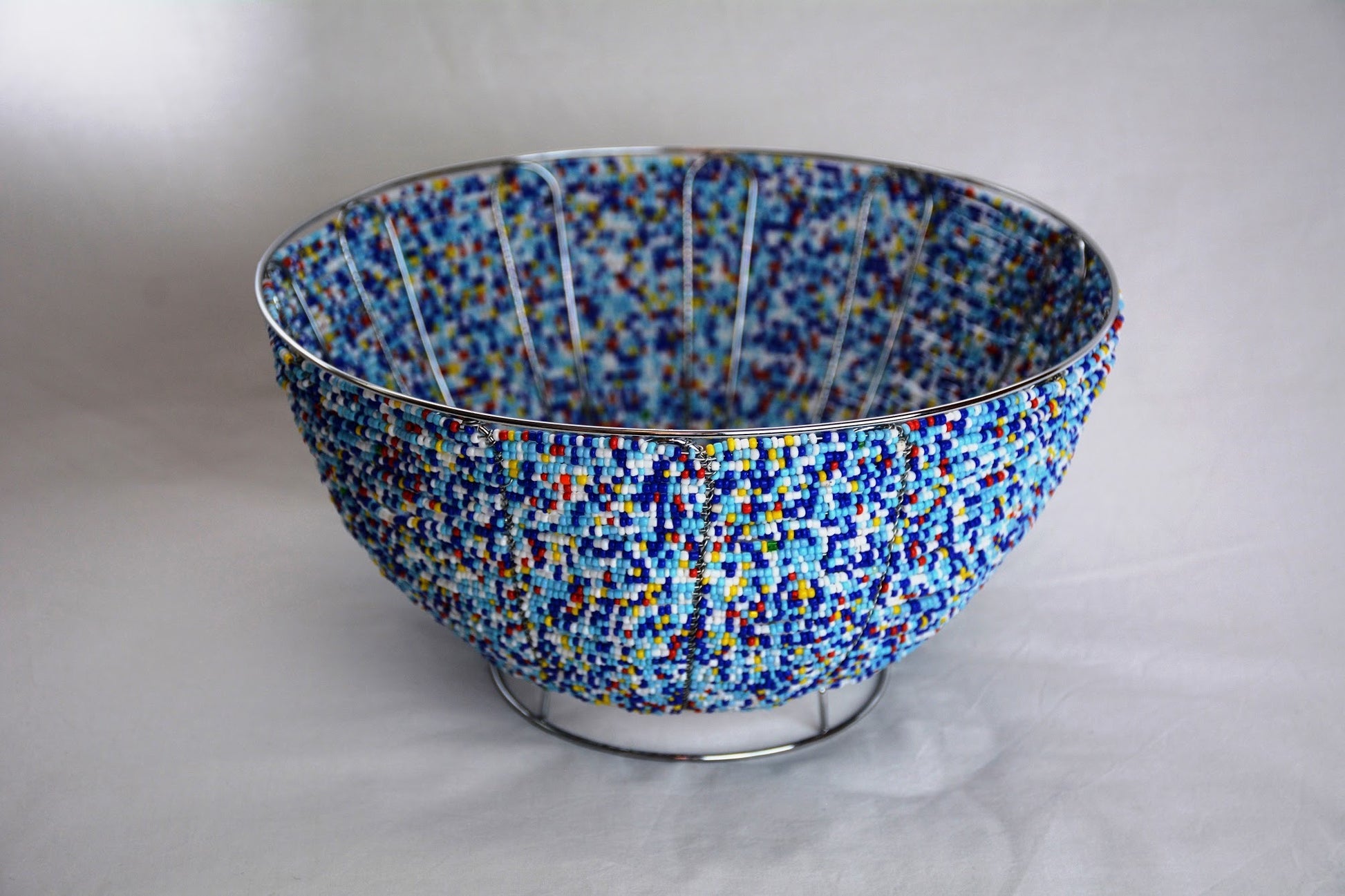 Beaded bowl by House of Zanele