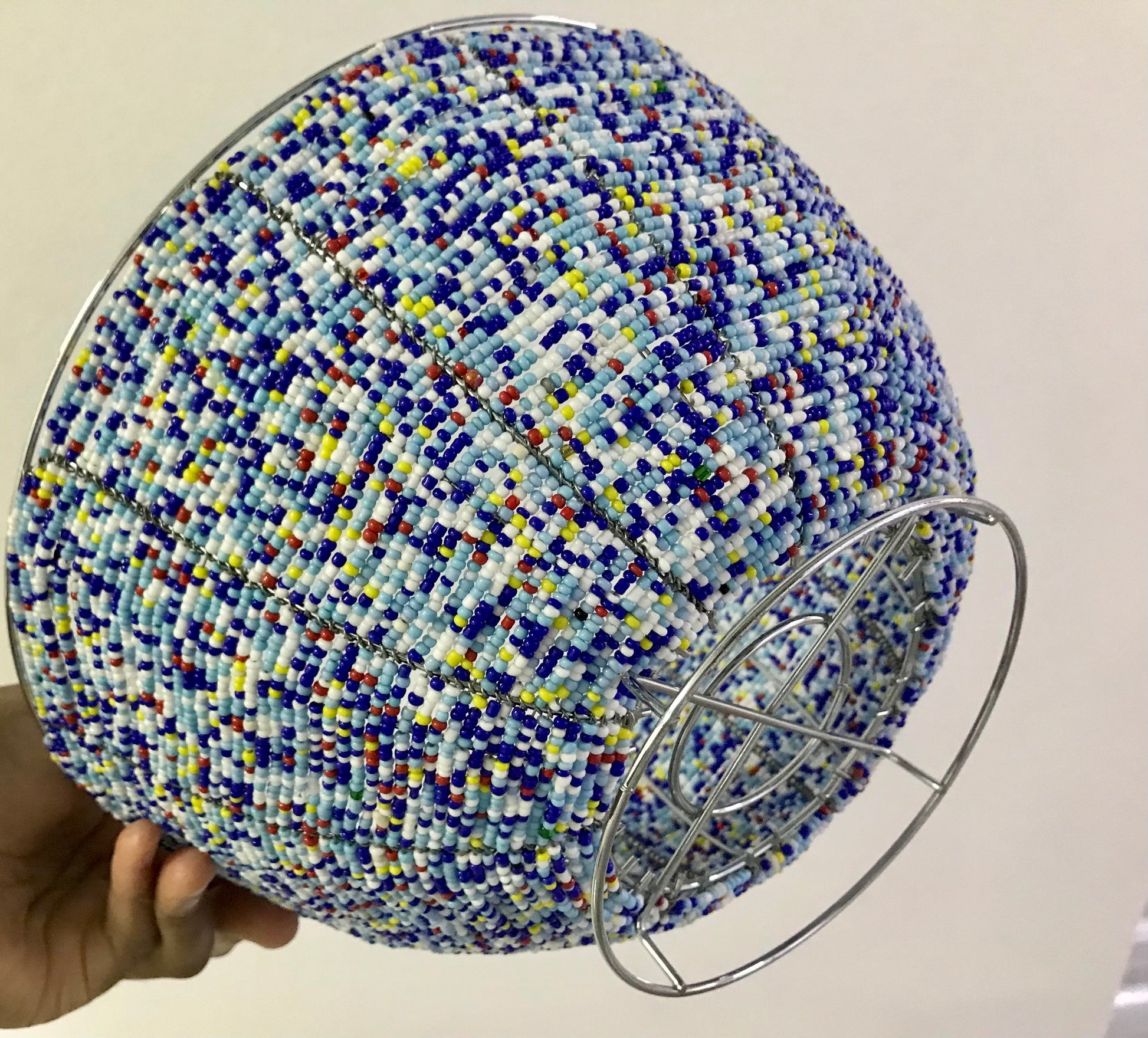 Beaded bowl by House of Zanele